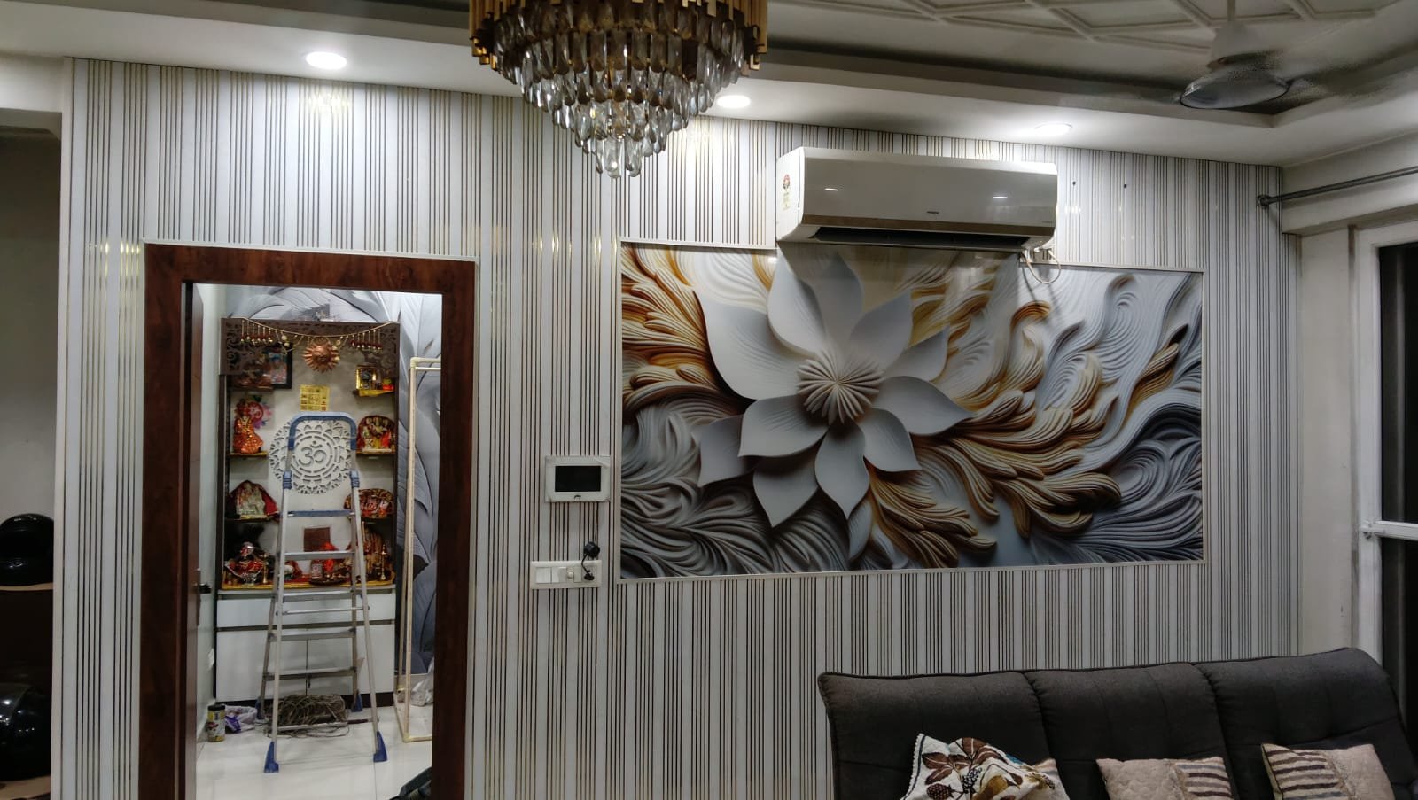 WPC Panel and UV Marble Sheet for Modern Wall Design in Indirapuram