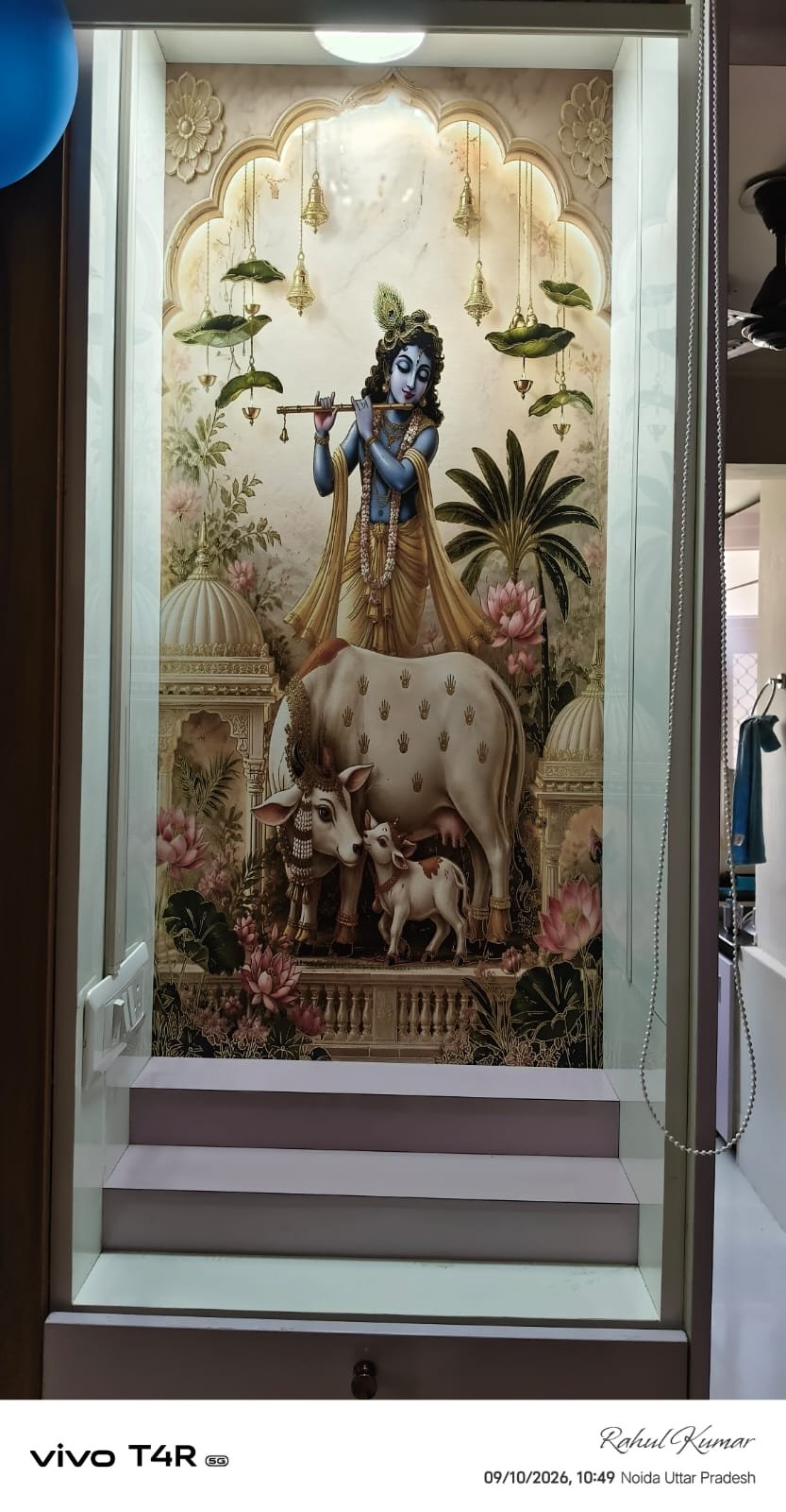 Customized Wallpaper for Mandir and Puja Room