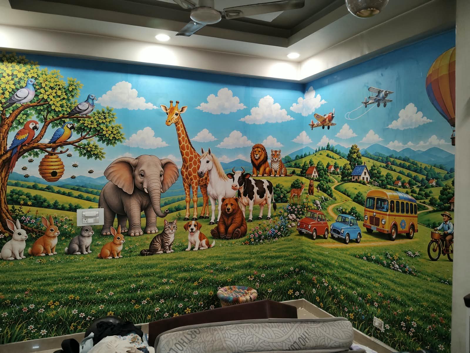 Kids Room Customized Wallpaper in Indirapuram – A Colourful World for Your Child