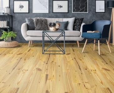 Hardwood Flooring installed by Swastik Wall Decor & Interiors
