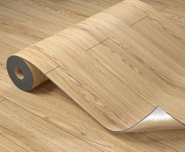 PVC Vinyl Flooring installed by Swastik Wall Decor & Interiors