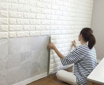3D Foam Tiles installed by Swastik Wall Decor & Interiors