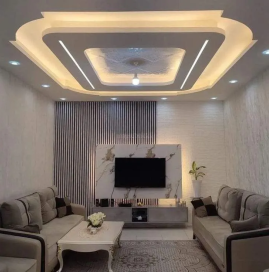 Modern False Ceiling Designs installed by Swastik Wall Decor & Interiors