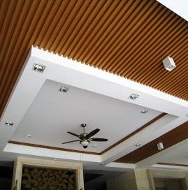PVC False Ceiling installed by Swastik Wall Decor & Interiors